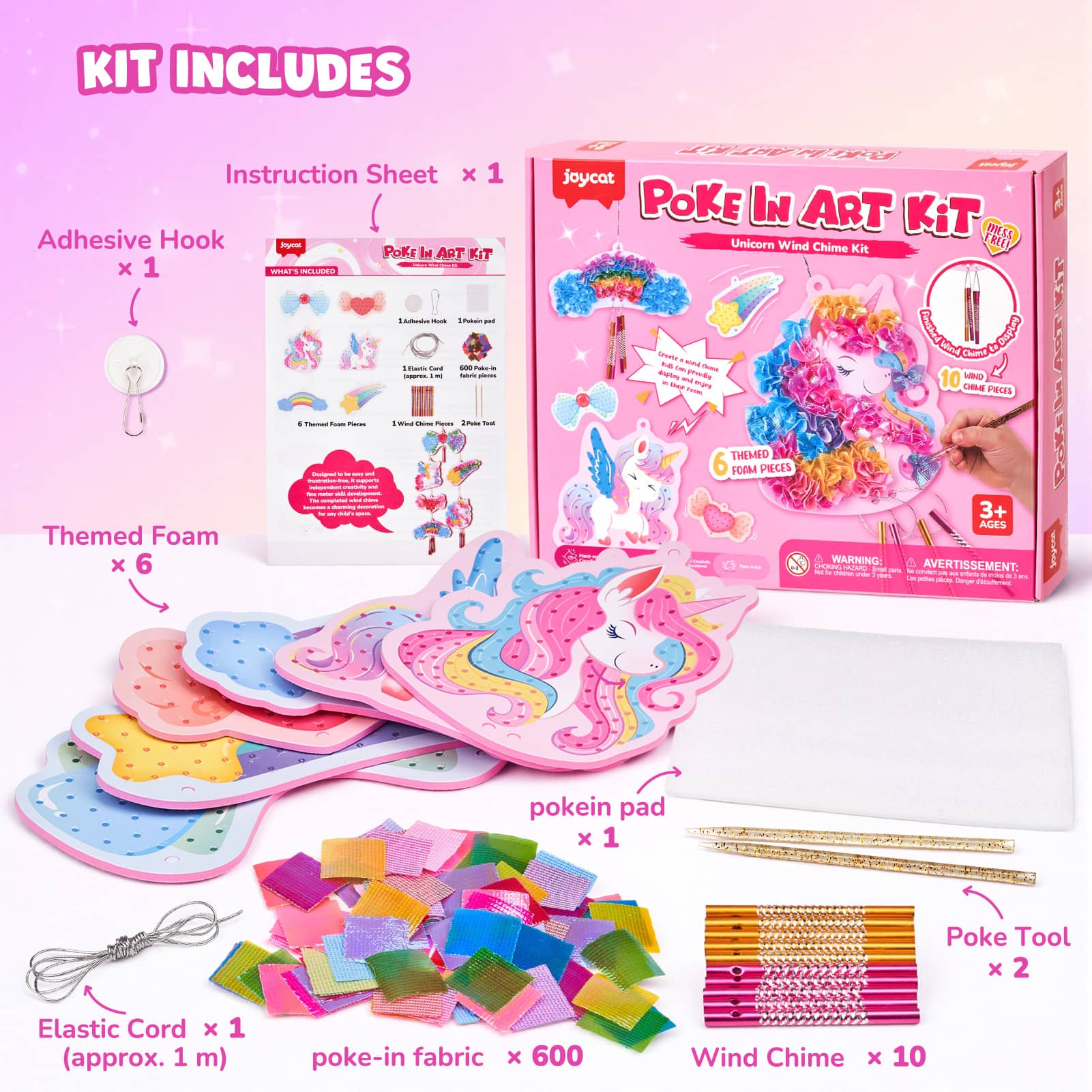 Poke in Art Kit - Unicorn (Өрөөний чимэглэл) 4