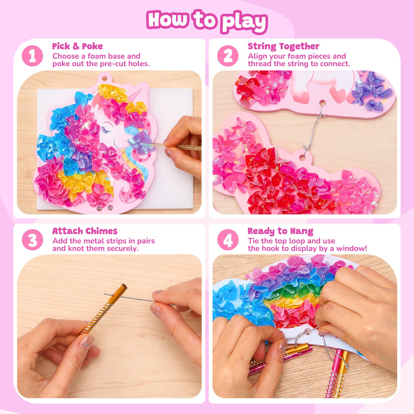 Poke in Art Kit - Unicorn (Өрөөний чимэглэл) 3