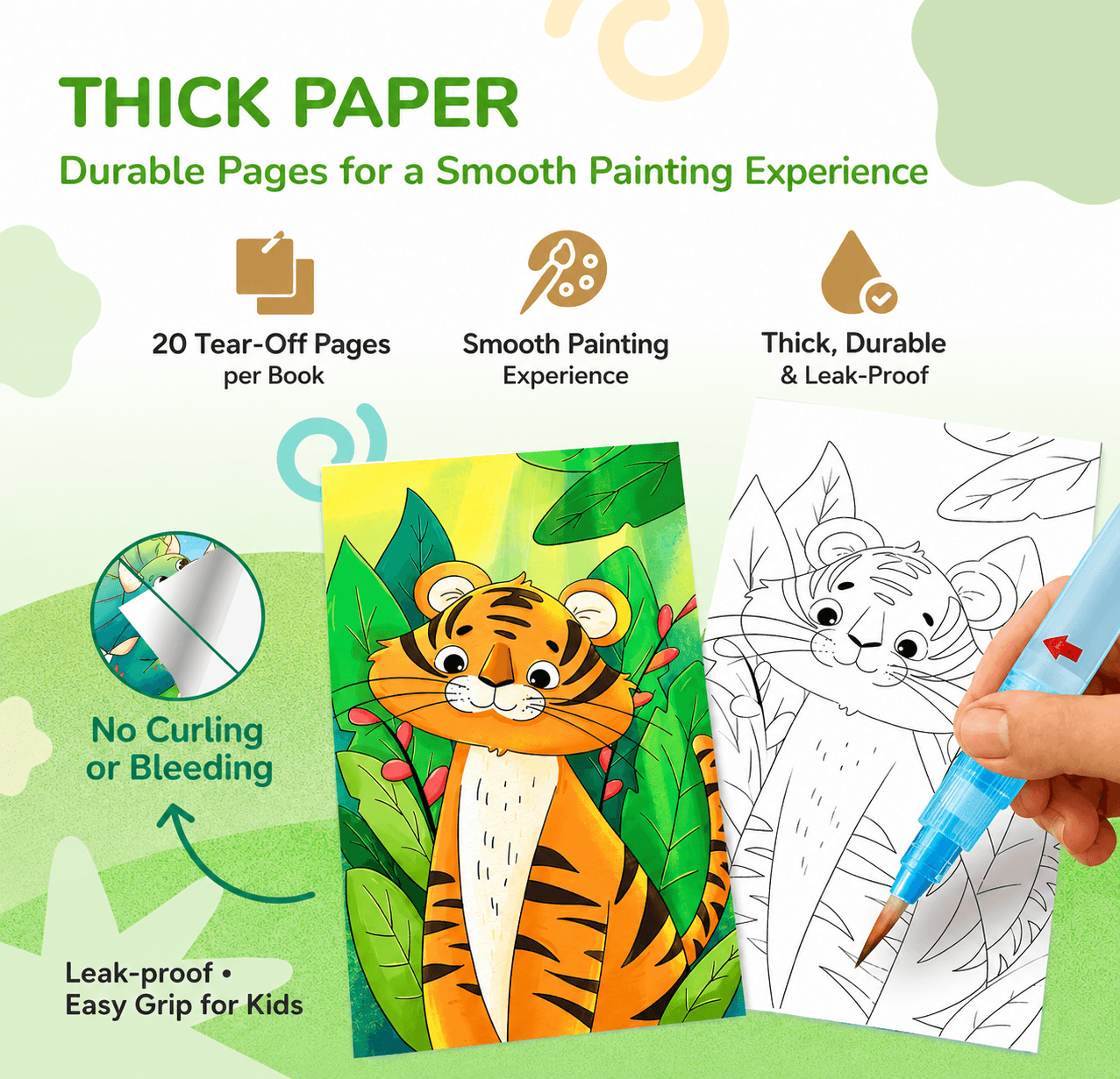 Jungle - Watercolor Painting Book 3